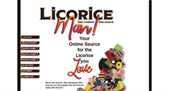 Desktop Screenshot of licoriceman.com