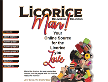 Tablet Screenshot of licoriceman.com